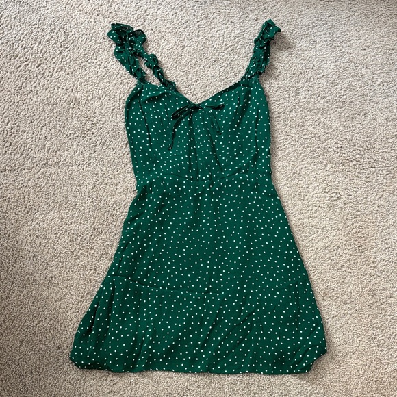 Reformation Dresses & Skirts - REFORMATION Hilton Polka Dot Mini Dress